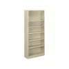 HON Bookcases<Brigade HS82ABC 6-Shelf 81"H Bookcase, Putty/Beige Steel(S82ABCL)