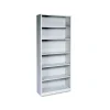 HON Bookcases<Brigade 6-Shelf Standard Bookcase, 81.13"H x 34.5"W x 12.63"D, Gray (S82ABCQ)