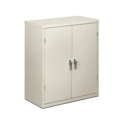 HON Storage Cabinets<® Brigade® Steel Storage Cabinet, Assembled, 42Hx36Wx18D", Light Gray
