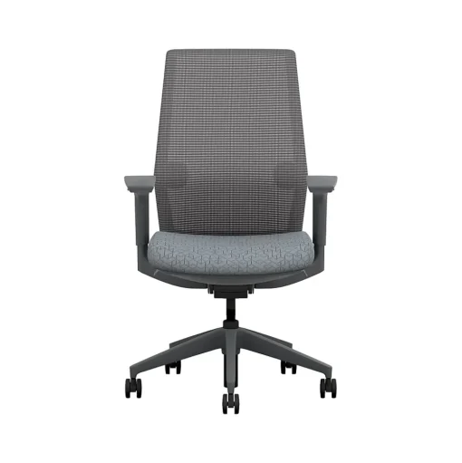 HON Office Chairs<Cipher Mesh/Fabric Swivel Task Chair, Basalt/Charcoal (HCFRT.STC.H.S.IC.APX25.TC00.AL.ST.SB.S)