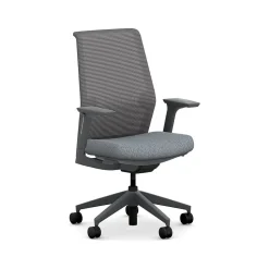 HON Office Chairs<Cipher Mesh/Fabric Swivel Task Chair, Basalt/Charcoal (HCFRT.STC.H.S.IC.APX25.TC00.AL.ST.SB.S)