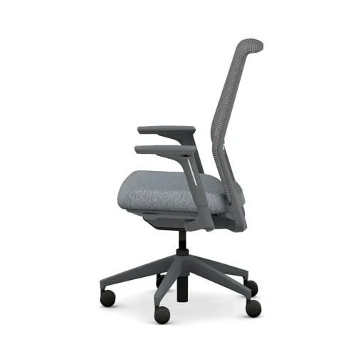 HON Office Chairs<Cipher Mesh/Fabric Swivel Task Chair, Basalt/Charcoal (HCFRT.STC.H.S.IC.APX25.TC00.AL.ST.SB.S)