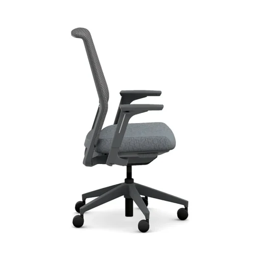 HON Office Chairs<Cipher Mesh/Fabric Swivel Task Chair, Basalt/Charcoal (HCFRT.STC.H.S.IC.APX25.TC00.AL.ST.SB.S)
