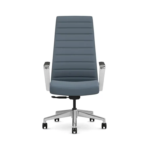 HON Office Chairs<Cofi Fabric Swivel Executive Chair, Nimbus/Polished Aluminum (HCFEU.W0.STC.P.H.UR93.CHSTC09.PA)