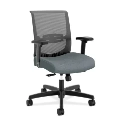 HON Ergonomic Chairs<Convergence Fabric/Mesh Task Chair, Gray Pattern (CMY1AAPX25)