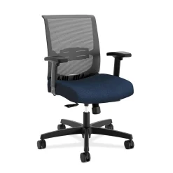 HON Ergonomic Chairs<Convergence Mesh Low-Back Task Chair, Blue (CMY1AAPX13)