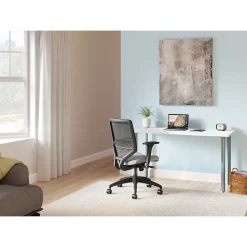 HON Computer Desks<Coze 54"W Desk, Designer and Silver (RPL2454DWP6)