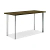 HON Corner Desks<Coze 42"W Desk, Florence Walnut and Silver (RPL2442FWP6)