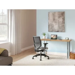 HON Computer Desks<Coze 54"W Desk, and Silver (RPL2454N1P6)