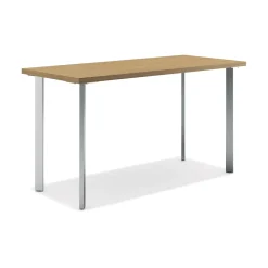 HON Computer Desks<Coze 48"W Desk, and Silver (RPL2448N1P6)
