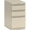 HON File Cabinets<FlagShip 3-Drawer Mobile Pedestal File, 28"H x 15"W 22 7/8"D, Greige (H18723RLT5)