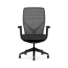 HON Office Chairs<Flexion Fabric/Mesh Swivel Task Chair, Black (HFXT1.F0.STC.A.H.IM.CU10.NL.SB.T)