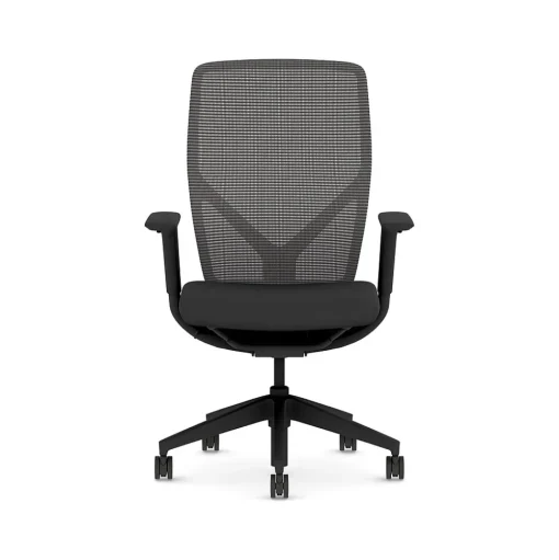 HON Office Chairs<Flexion Fabric/Mesh Swivel Task Chair, Black (HFXT1.F0.STC.A.H.IM.CU10.NL.SB.T)