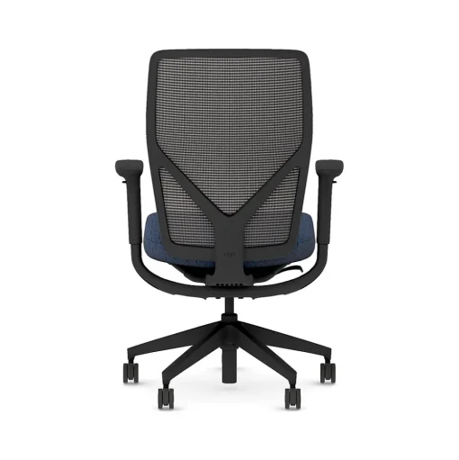 HON Office Chairs<Flexion Fabric/Mesh Task Chair, Black/Navy (HFXT1.F0.STC.A.H.IM.APX13.NL.SB.T)