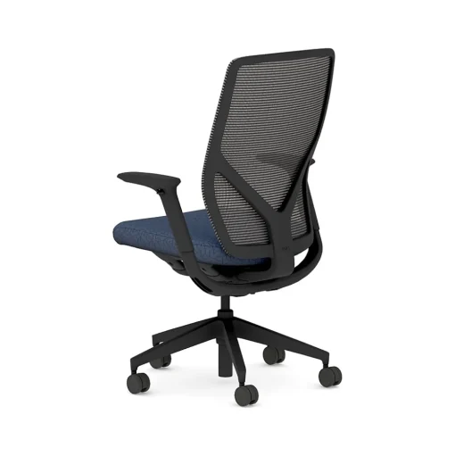 HON Office Chairs<Flexion Fabric/Mesh Task Chair, Black/Navy (HFXT1.F0.STC.A.H.IM.APX13.NL.SB.T)
