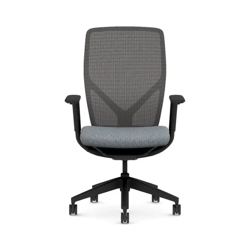 HON Office Chairs<Flexion Fabric/Mesh Task Chair, Basalt/Black (HFXT1.F0.STC.A.H.IM.APX25.NL.SB.T)