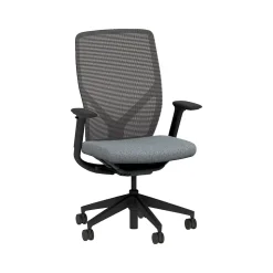 HON Office Chairs<Flexion Fabric/Mesh Task Chair, Basalt/Black (HFXT1.F0.STC.A.H.IM.APX25.NL.SB.T)