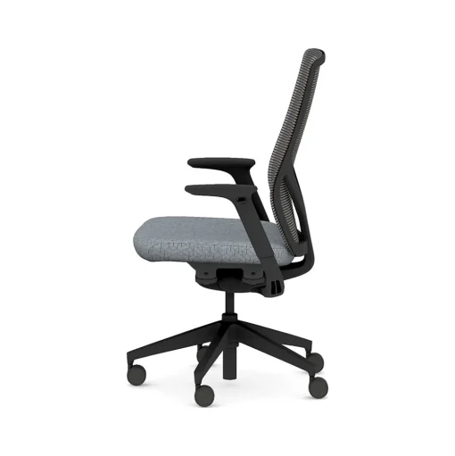HON Office Chairs<Flexion Fabric/Mesh Task Chair, Basalt/Black (HFXT1.F0.STC.A.H.IM.APX25.NL.SB.T)