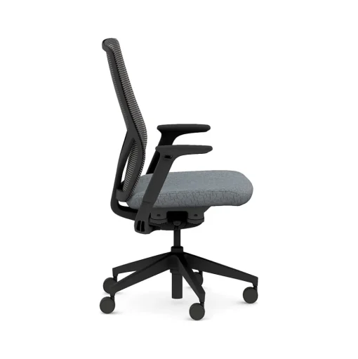 HON Office Chairs<Flexion Fabric/Mesh Task Chair, Basalt/Black (HFXT1.F0.STC.A.H.IM.APX25.NL.SB.T)