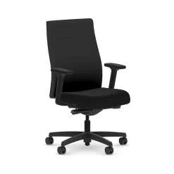 HON Office Chairs<Ignition 2.0 Fabric Swivel Task Chair, Black (HIWMUKD.Y2.A.H.CU10.NL.SB.T)