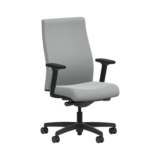 HON Office Chairs<Ignition 2.0 Fabric Swivel Task Chair, Flint/Black (HIWMUKD.Y2.A.H.SX39.NL.SB.T)