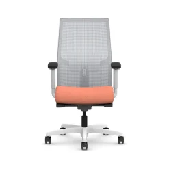 HON Office Chairs<Ignition 2.0 Fabric/Mesh Swivel Task Chair, Passion Fruit/Designer White (HIWMMKD.Y2.A.H.IF.HAML02.DW.SB.DWX)