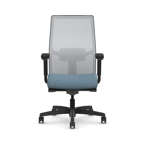 HON Office Chairs<Ignition 2.0 Fabric/Mesh Swivel Task Chair, Carolina/Black (HIWMMKD.Y2.A.H.IF.HAML21.BL.SB.T)