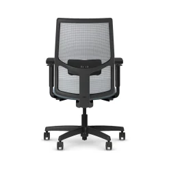 HON Office Chairs<Ignition 2.0 Fabric/Mesh Swivel Task Chair, Carolina/Black (HIWMMKD.Y2.A.H.IF.HAML21.BL.SB.T)
