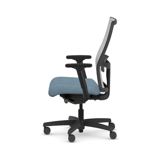 HON Office Chairs<Ignition 2.0 Fabric/Mesh Swivel Task Chair, Carolina/Black (HIWMMKD.Y2.A.H.IF.HAML21.BL.SB.T)