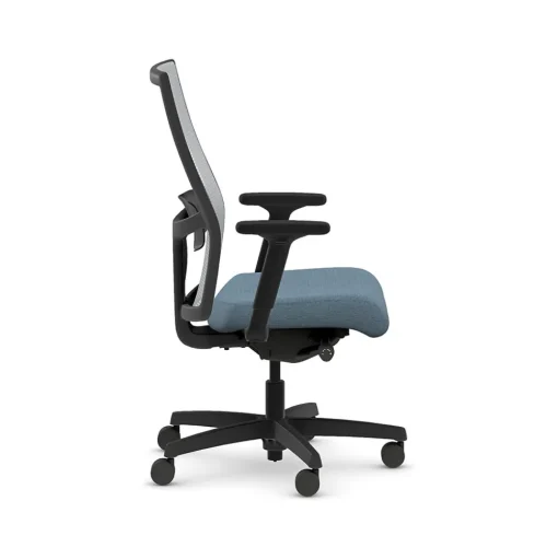 HON Office Chairs<Ignition 2.0 Fabric/Mesh Swivel Task Chair, Carolina/Black (HIWMMKD.Y2.A.H.IF.HAML21.BL.SB.T)