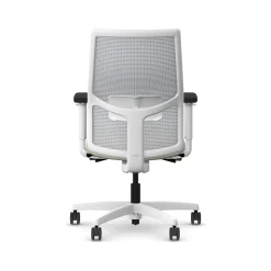 HON Office Chairs<Ignition 2.0 Fabric/Mesh Swivel Task Chair, Biscotti/Designer White (HIWMMKD.Y2.A.H.IF.HAML11.DW.SB.DWX)