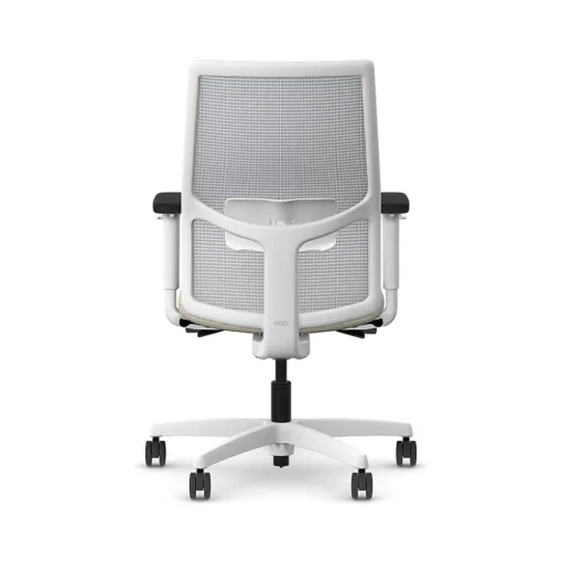 HON Office Chairs<Ignition 2.0 Fabric/Mesh Swivel Task Chair, Biscotti/Designer White (HIWMMKD.Y2.A.H.IF.HAML11.DW.SB.DWX)