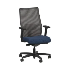 HON Office Chairs<Ignition 2.0 Fabric/Mesh Swivel Task Chair, Navy/Black (HIWMMKD.Y2.A.H.IM.APX13.BL.SB.T)