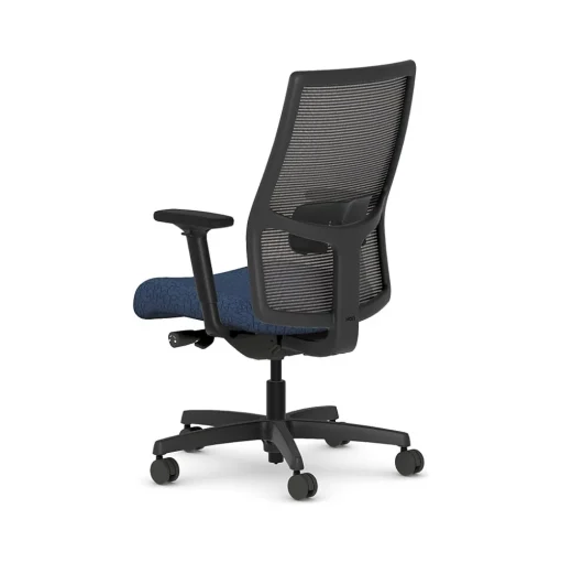 HON Office Chairs<Ignition 2.0 Fabric/Mesh Swivel Task Chair, Navy/Black (HIWMMKD.Y2.A.H.IM.APX13.BL.SB.T)