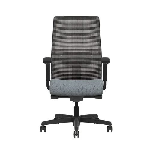HON Office Chairs<Ignition 2.0 Fabric/Mesh Swivel Task Chair, Basalt/Black (HIWMMKD.Y2.A.H.IM.APX25.BL.SB.T)