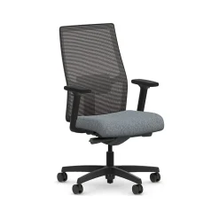 HON Office Chairs<Ignition 2.0 Fabric/Mesh Swivel Task Chair, Basalt/Black (HIWMMKD.Y2.A.H.IM.APX25.BL.SB.T)
