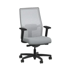 HON Office Chairs<Ignition 2.0 Fabric/Mesh Swivel Task Chair, Cloud/Black (HIWMMKD.Y2.A.H.IF.HAML18.BL.SB.T)