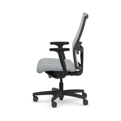 HON Office Chairs<Ignition 2.0 Fabric/Mesh Swivel Task Chair, Cloud/Black (HIWMMKD.Y2.A.H.IF.HAML18.BL.SB.T)