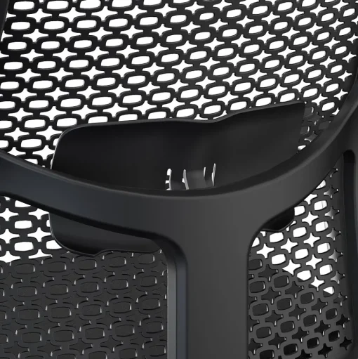 HON Office Chairs<Ignition 2.0 Mesh Back Fabric Task Chair, Black (I2MRL2AC10TK)