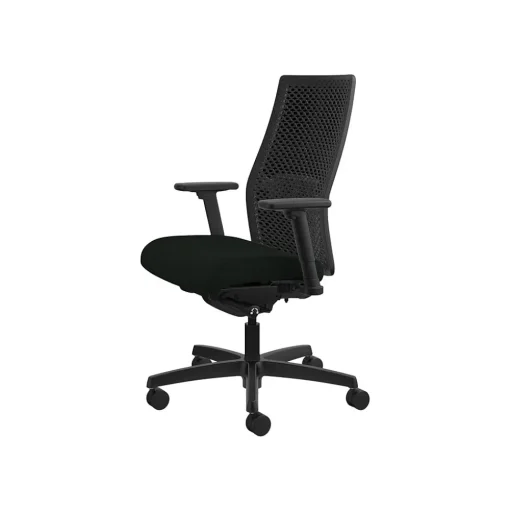 HON Office Chairs<Ignition 2.0 Mesh Back Fabric Task Chair, Black (I2MRL2AC10TK)