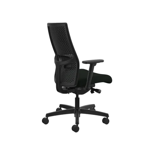 HON Office Chairs<Ignition 2.0 Mesh Back Fabric Task Chair, Black (I2MRL2AC10TK)