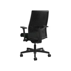 HON Office Chairs<Ignition 2.0 Mesh Back Fabric Task Chair, Black (I2MRL2AC10TK)