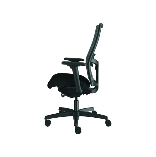 HON Office Chairs<Ignition 2.0 Mesh Back Vinyl Task Chair, Black (HIWMRAK2A0SU10B)