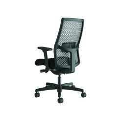 HON Office Chairs<Ignition 2.0 Mesh Back Vinyl Task Chair, Black (HIWMRAK2A0SU10B)