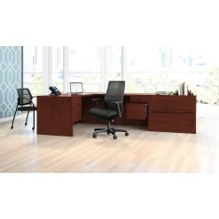 HON Ergonomic Chairs<Ignition 2.0 Mesh/Fabric Computer and Desk Chair, Black (I2M2AMLC10TK)