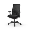HON Office Chairs<Ignition 2.0 Mesh/Fabric Computer and Desk Chair, Black (I2M2AMLCPIP)