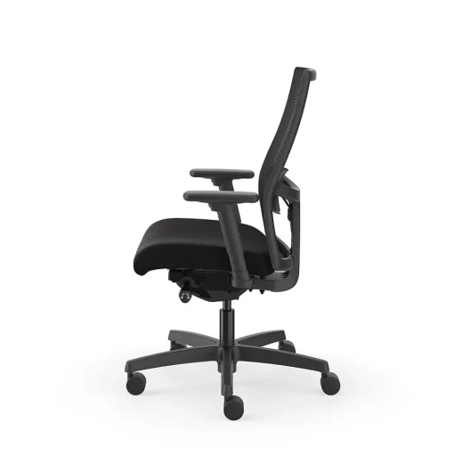 HON Office Chairs<Ignition 2.0 Mesh/Fabric Computer and Desk Chair, Black (I2M2AMLCPIP)