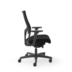 HON Office Chairs<Ignition 2.0 Mesh/Fabric Computer and Desk Chair, Black (I2M2AMLCPIP)