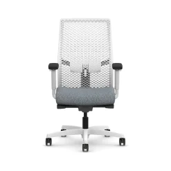 HON Office Chairs<Ignition 2.0 ReActiv Fabric Swivel Task Chair, Basalt/Designer White (HIWMRAKD.Y2.A.H.DWR.APX25.DW.SB.DWX)