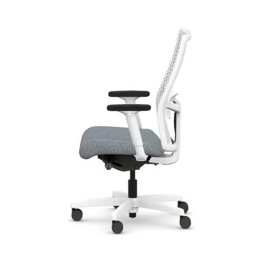 HON Office Chairs<Ignition 2.0 ReActiv Fabric Swivel Task Chair, Basalt/Designer White (HIWMRAKD.Y2.A.H.DWR.APX25.DW.SB.DWX)
